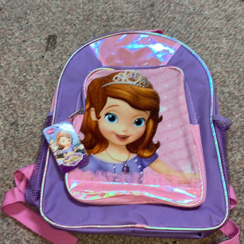 Sofia the first backpack